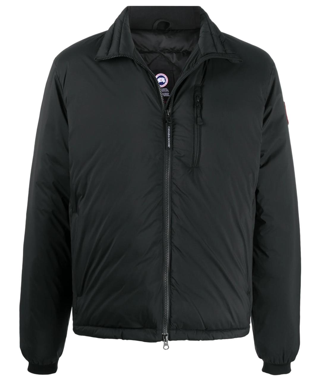 CANADA GOOSE Черный полиамидовый пуховик, фото 1