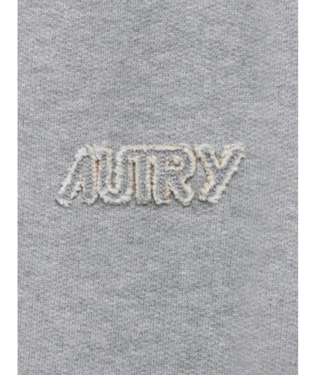 AUTRY Серые хлопковые повседневные брюки, фото 5