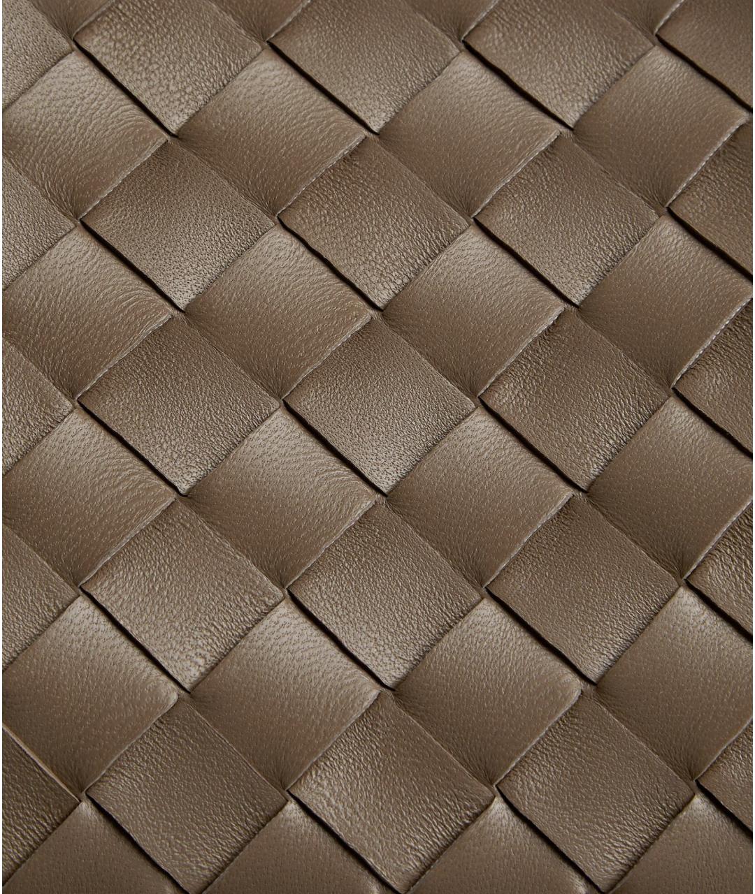 BOTTEGA VENETA Коричневая кожаная сумка тоут, фото 6