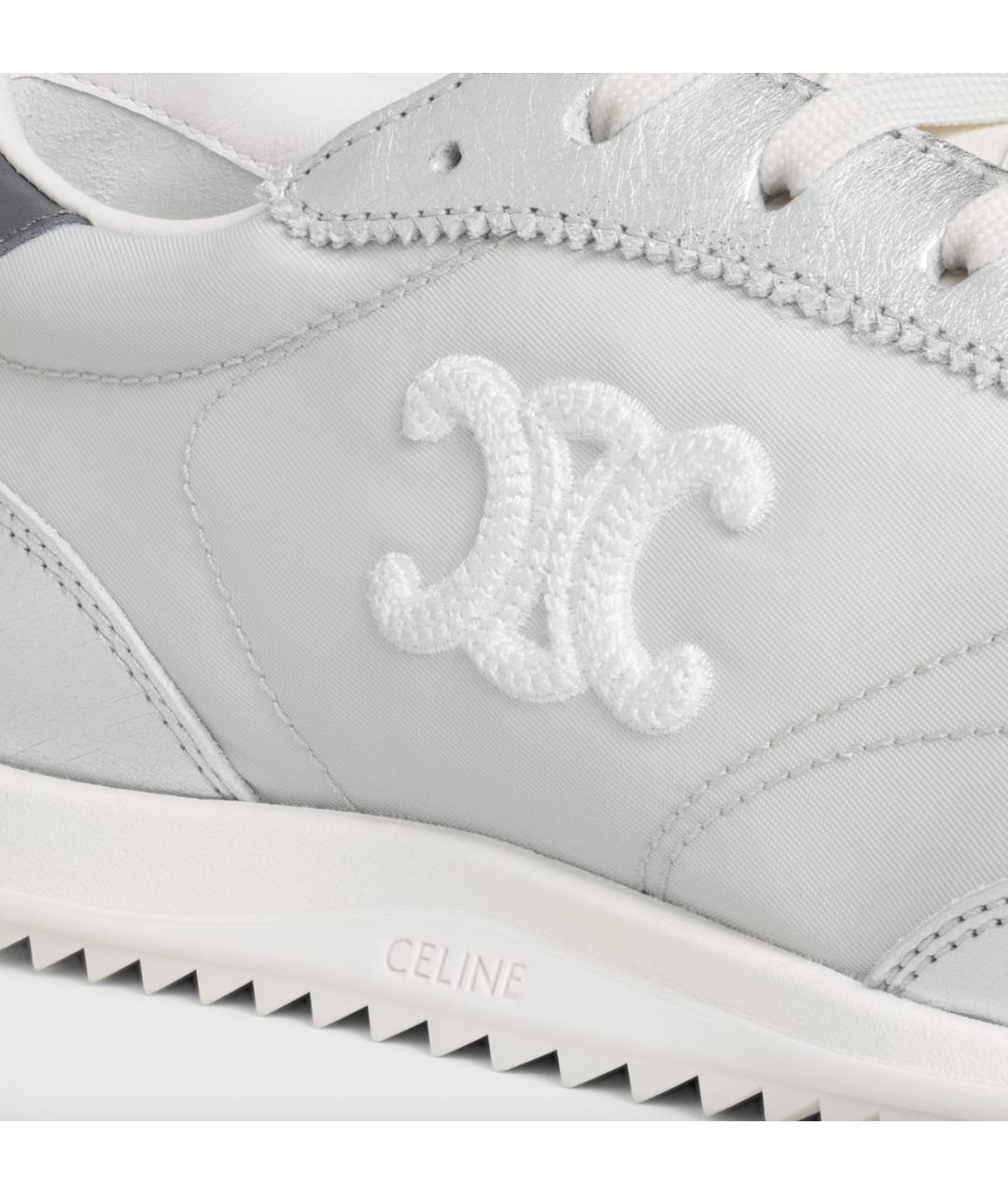 CELINE Серебряные кроссовки, фото 4