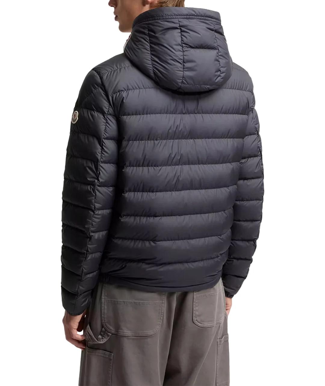 MONCLER Темно-синий пуховик, фото 6