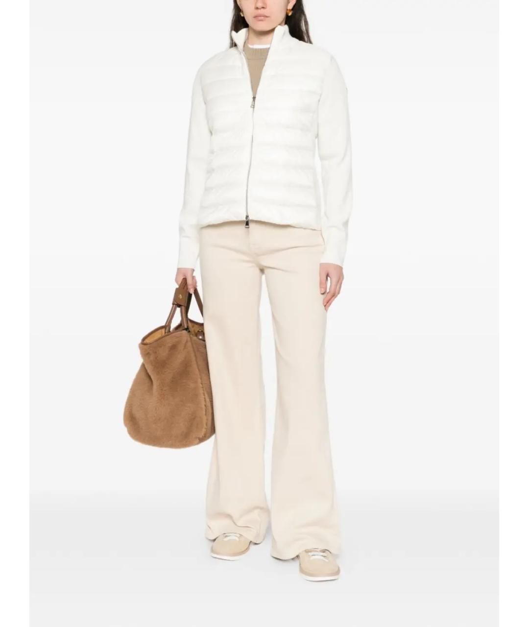 MONCLER Белая куртка, фото 3