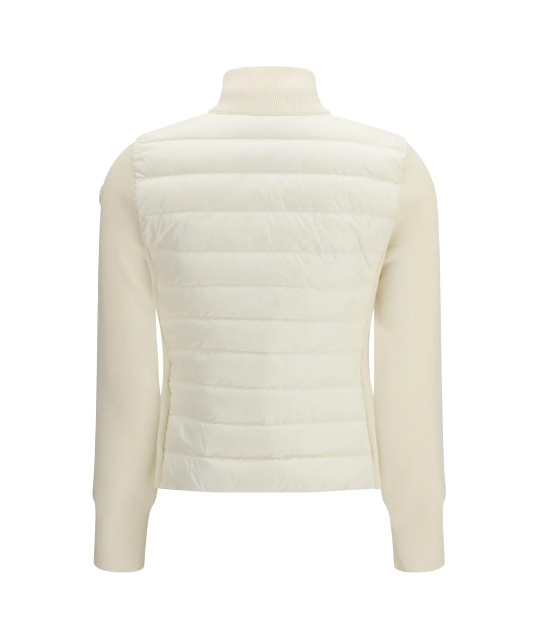 MONCLER Белая куртка, фото 2