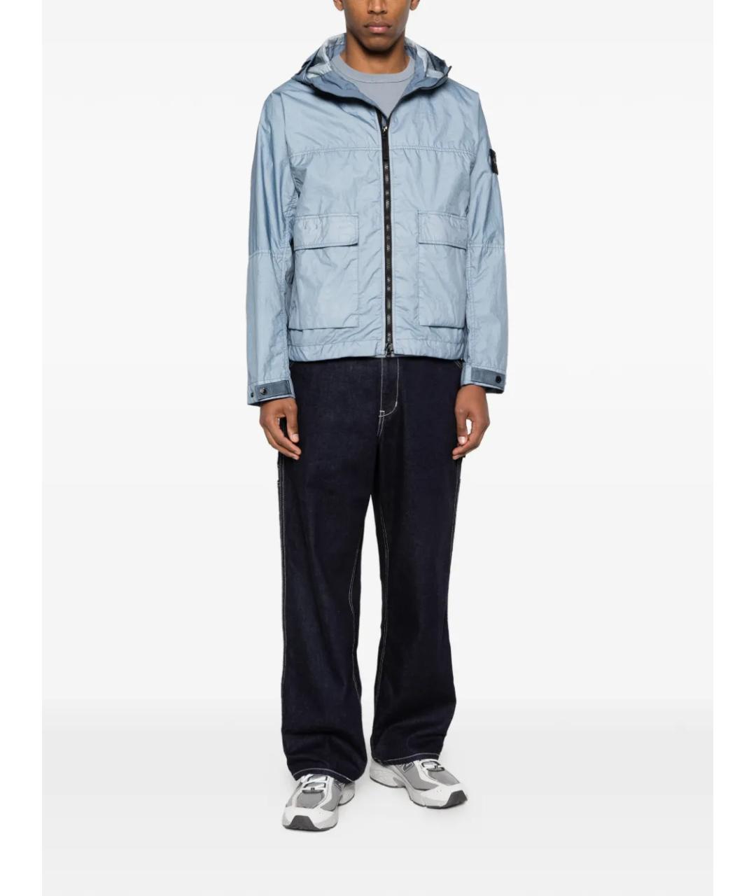 STONE ISLAND Синяя куртка, фото 2