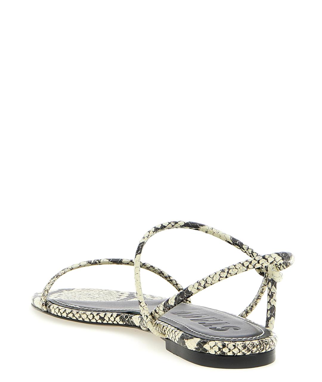 STAUD Мульти кожаные сандалии, фото 3