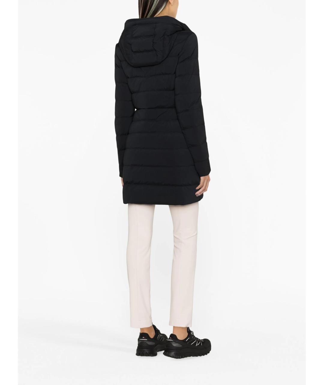 CANADA GOOSE Черное полиамидовое пальто, фото 3