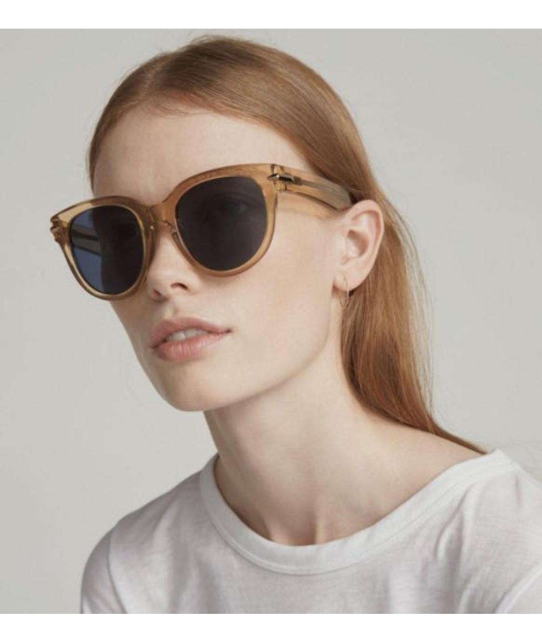 RAG & BONE Черные пластиковые солнцезащитные очки, фото 7