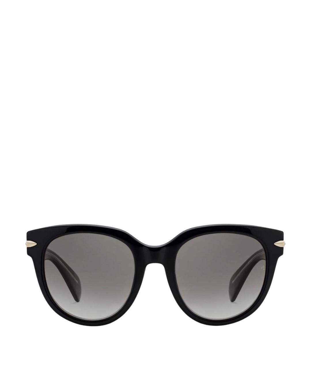 RAG & BONE Черные пластиковые солнцезащитные очки, фото 1