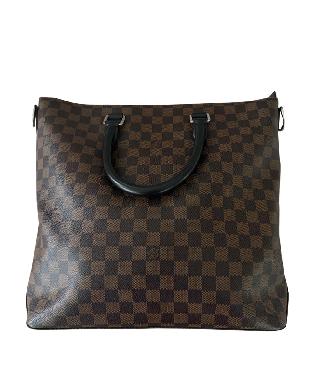 LOUIS VUITTON Коричневая сумка тоут, фото 1