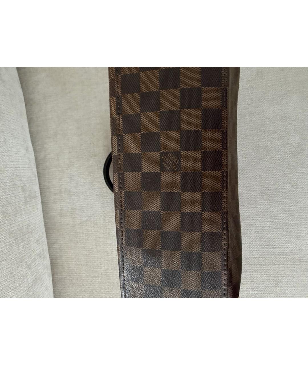 LOUIS VUITTON Коричневая сумка тоут, фото 4