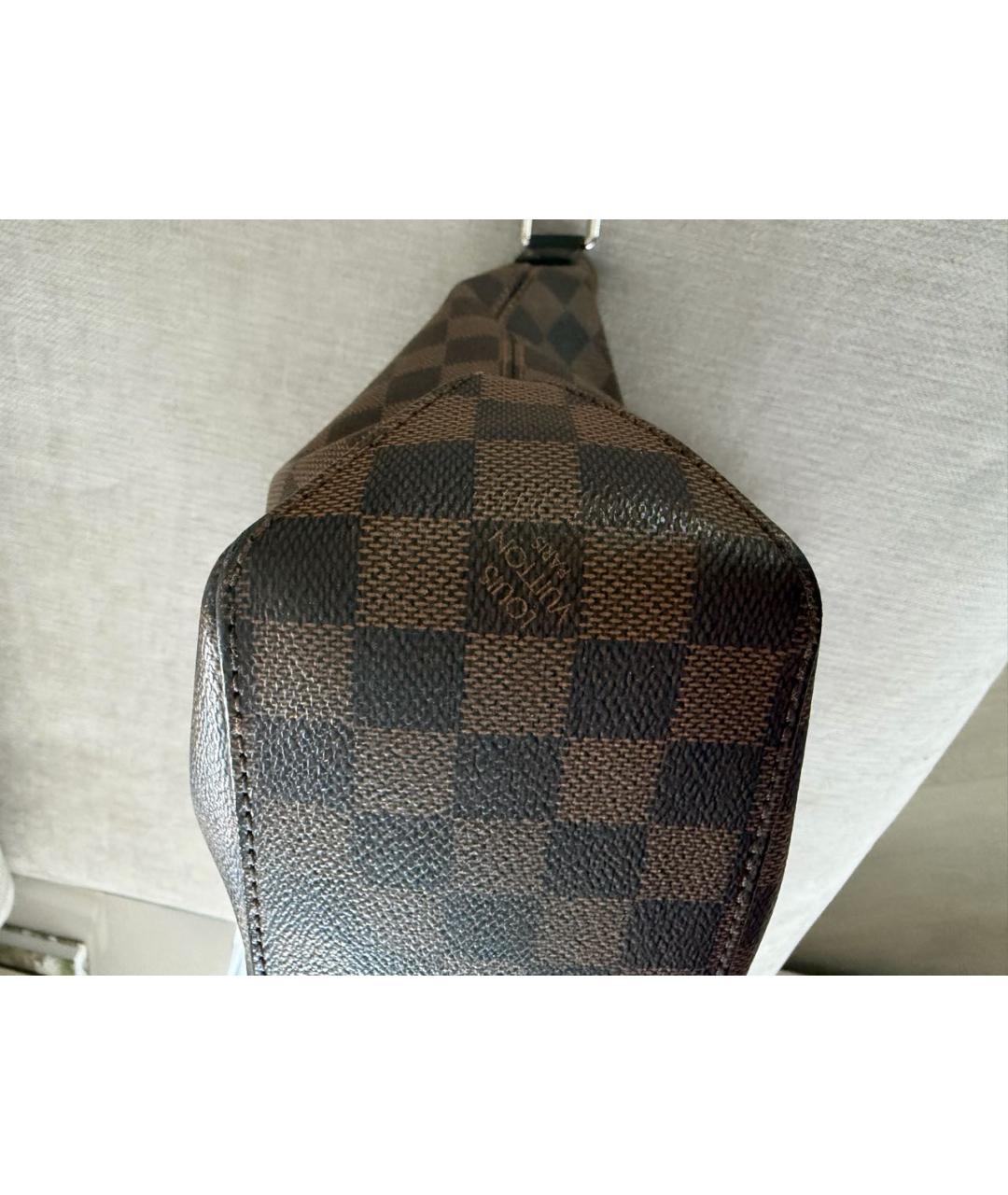 LOUIS VUITTON Коричневая сумка тоут, фото 5