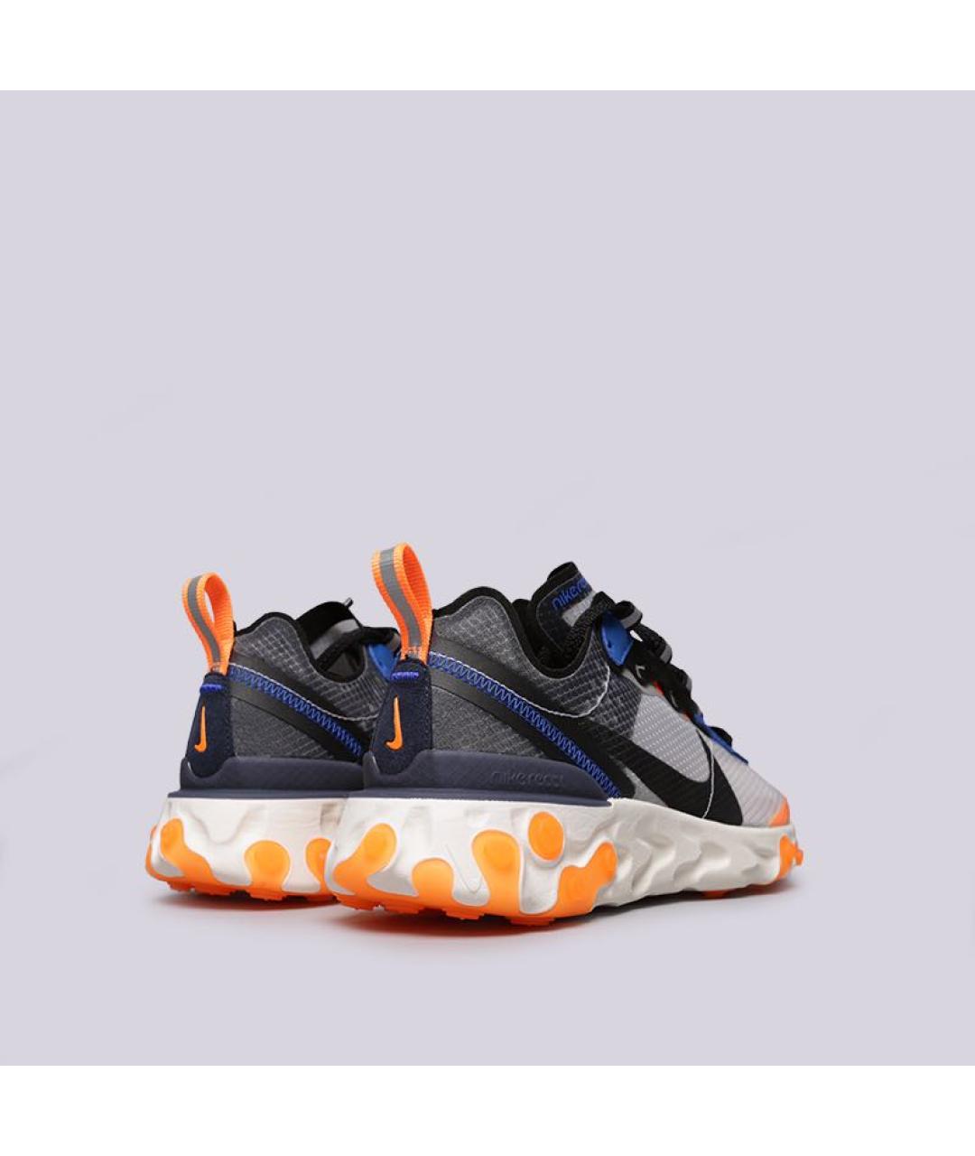 NIKE Оранжевое низкие кроссовки / кеды, фото 4