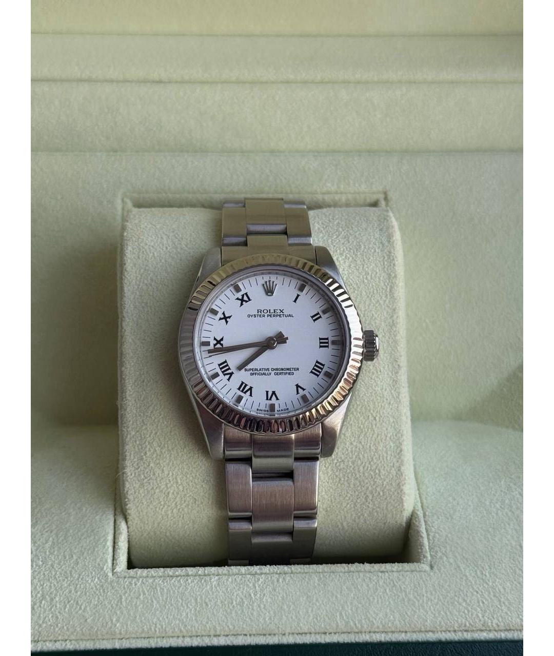 ROLEX Серебряные часы, фото 2