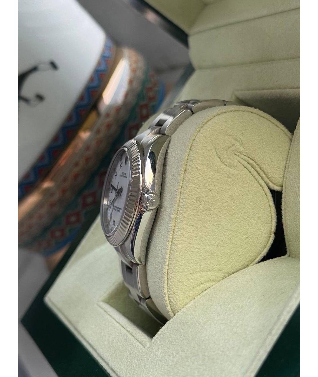 ROLEX Серебряные часы, фото 6