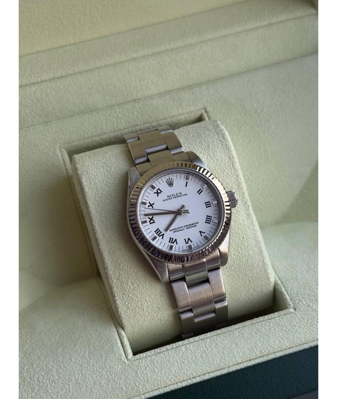 ROLEX Серебряные часы, фото 3