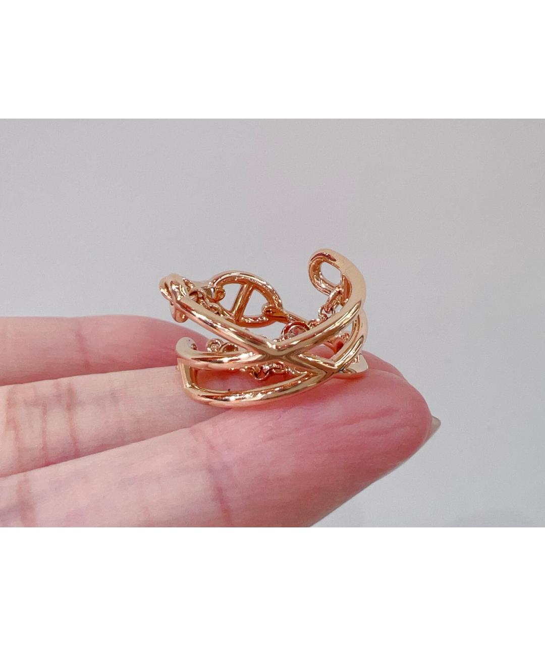 HERMES Золотое кольцо из розового золота, фото 4