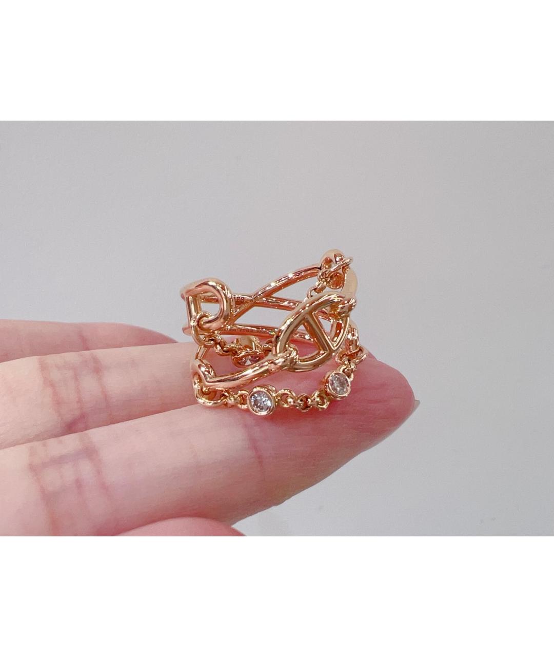 HERMES Золотое кольцо из розового золота, фото 3