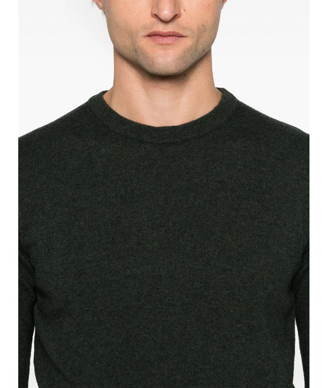 WOOLRICH Зеленый шерстяной джемпер / свитер, фото 5