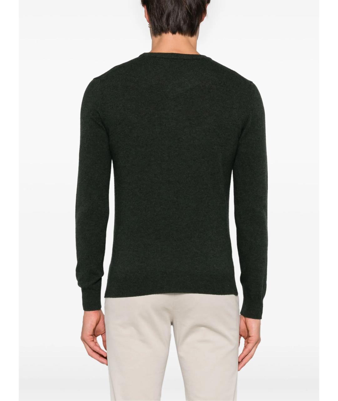 WOOLRICH Зеленый шерстяной джемпер / свитер, фото 4