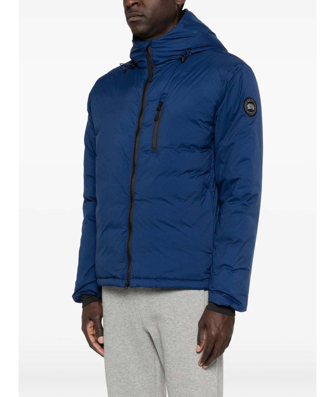 CANADA GOOSE Синяя полиамидовая куртка, фото 3