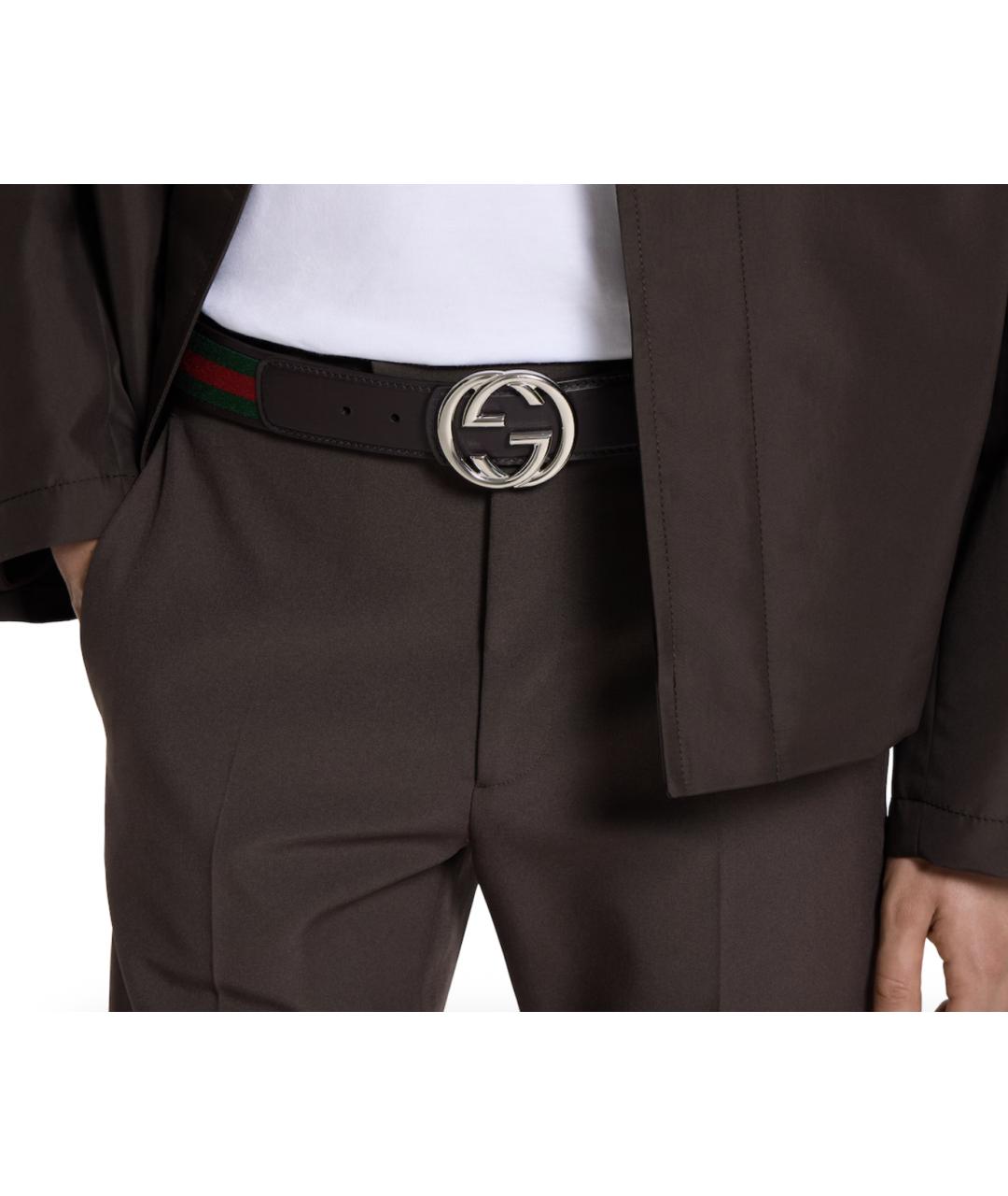 GUCCI Коричневый ремень, фото 3