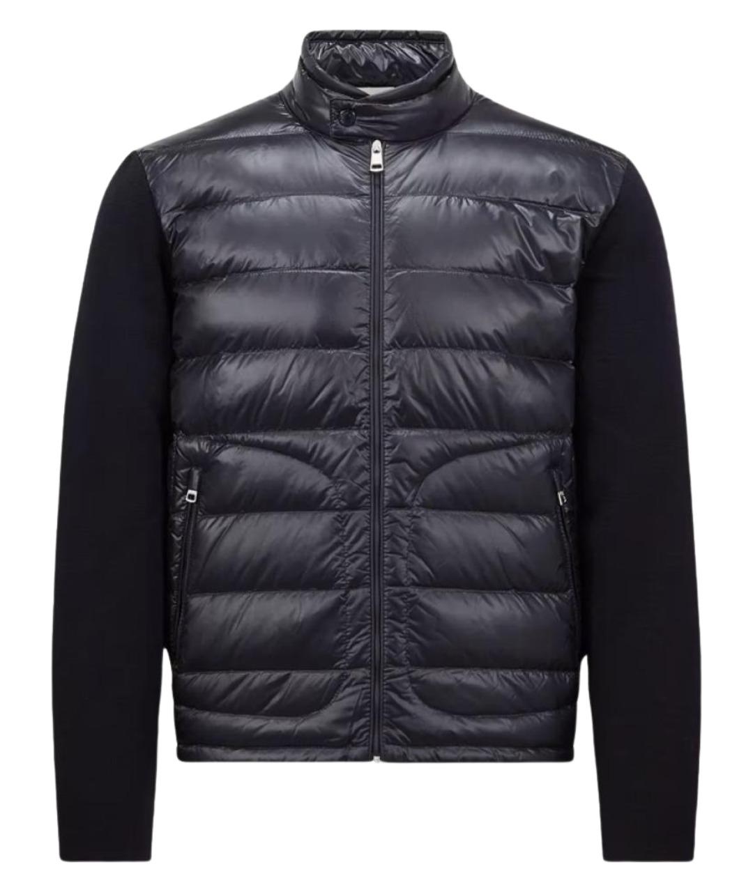 MONCLER Темно-синий кардиган, фото 1