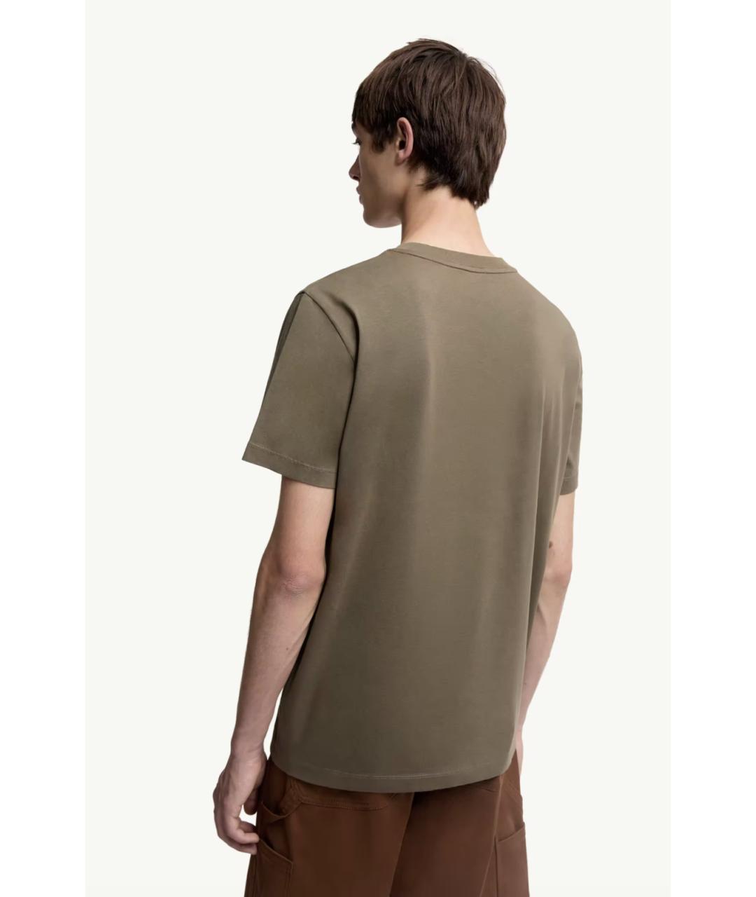 MONCLER Мульти хлопковая футболка, фото 4