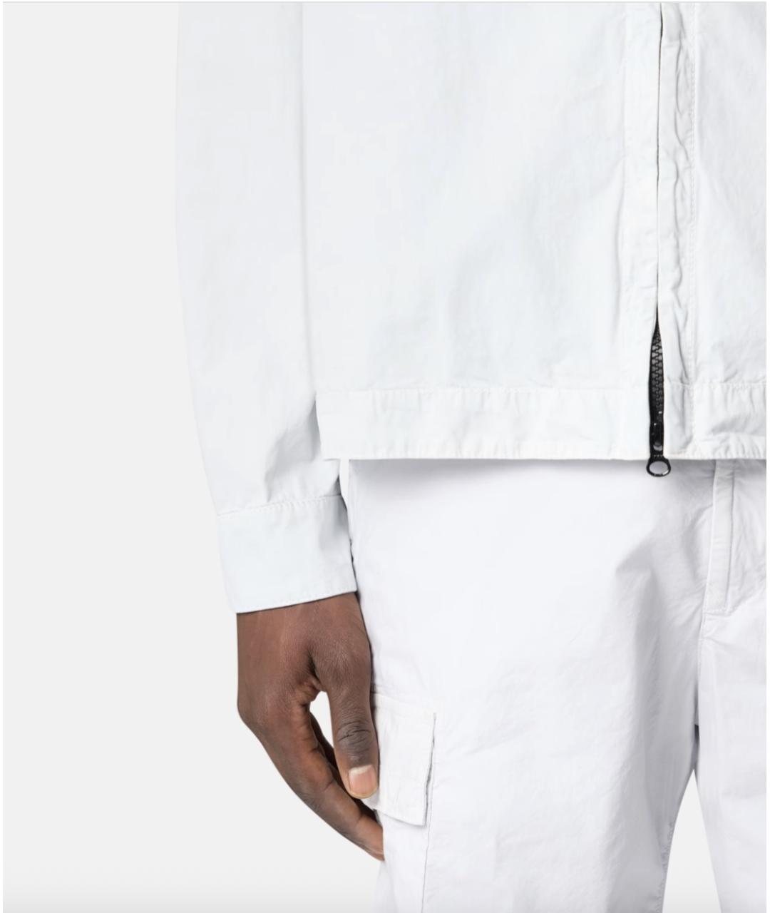 STONE ISLAND Голубая хлопковая куртка, фото 5