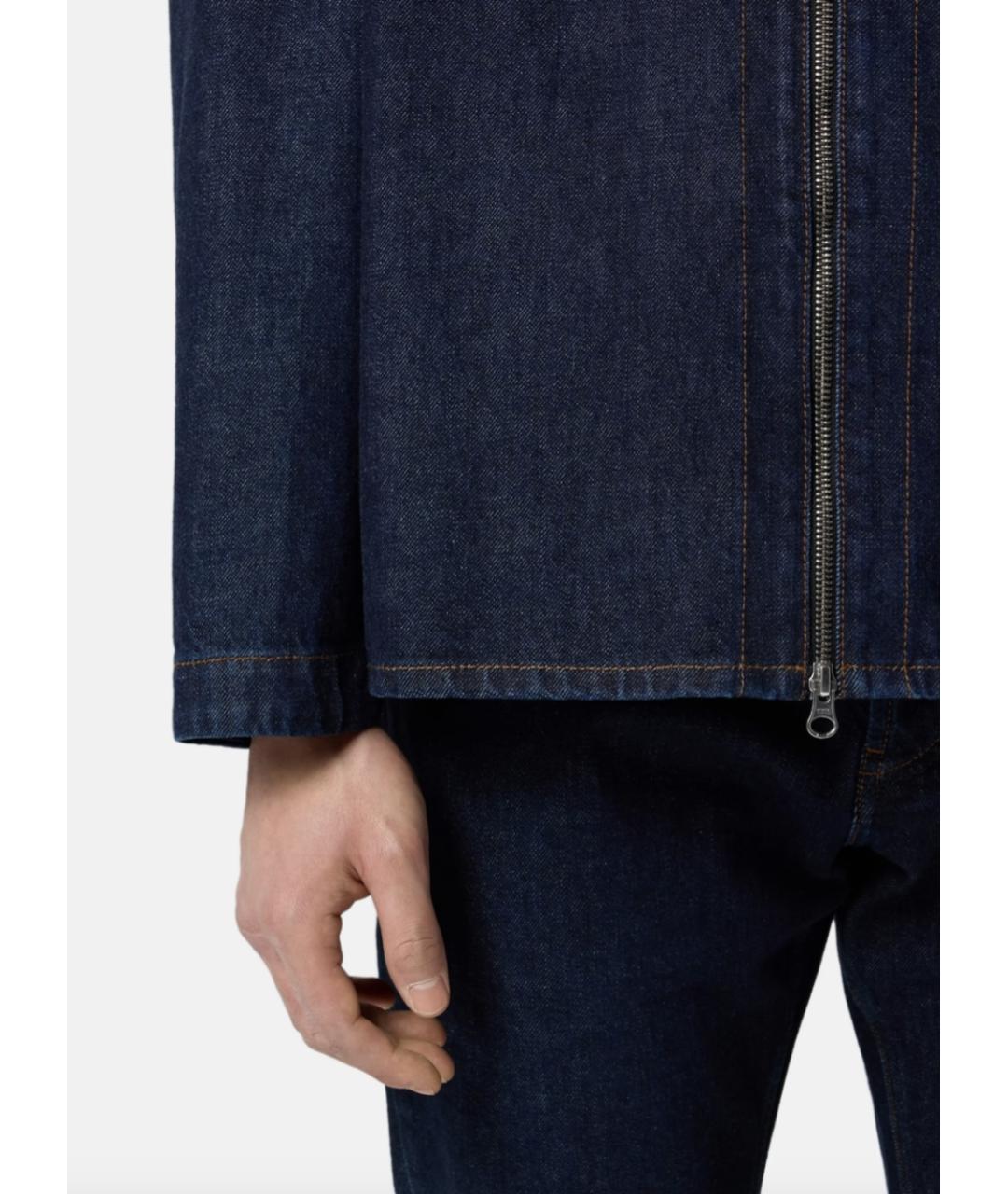 STONE ISLAND Синяя хлопковая куртка, фото 4