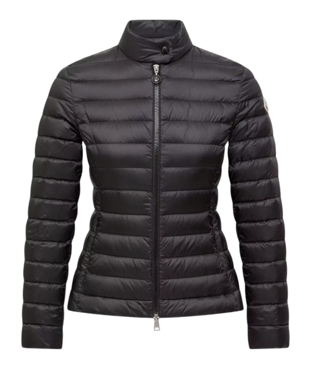 MONCLER Черная полиамидовая куртка, фото 1