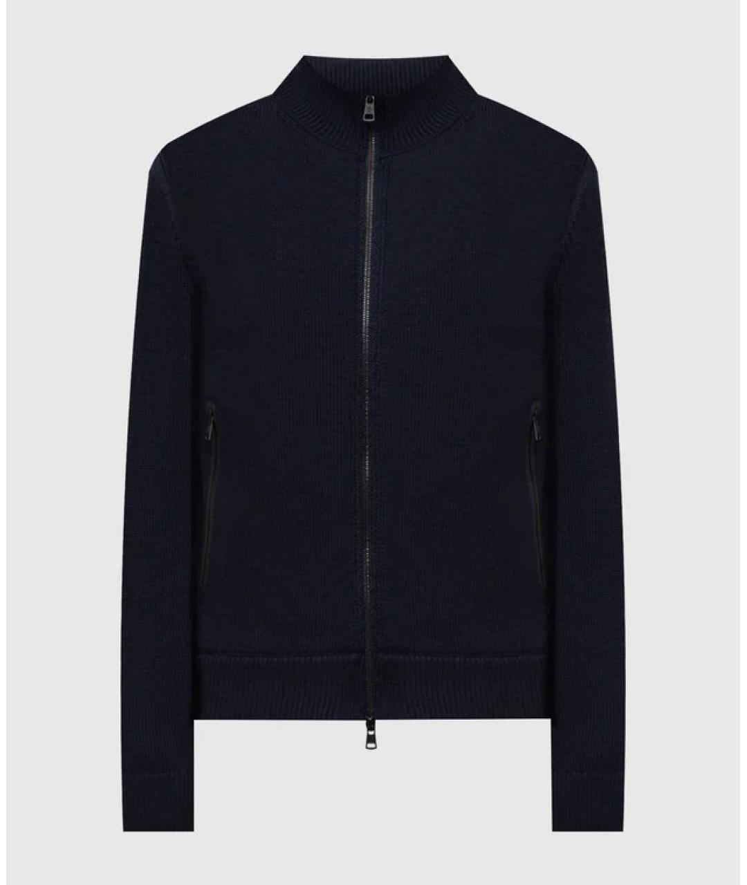 MONCLER Темно-синий кардиган, фото 6