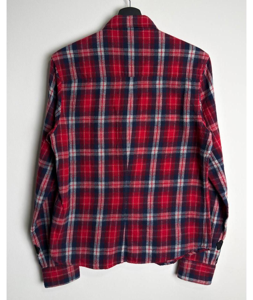 CHROME HEARTS Красная хлопковая рубашка, фото 2