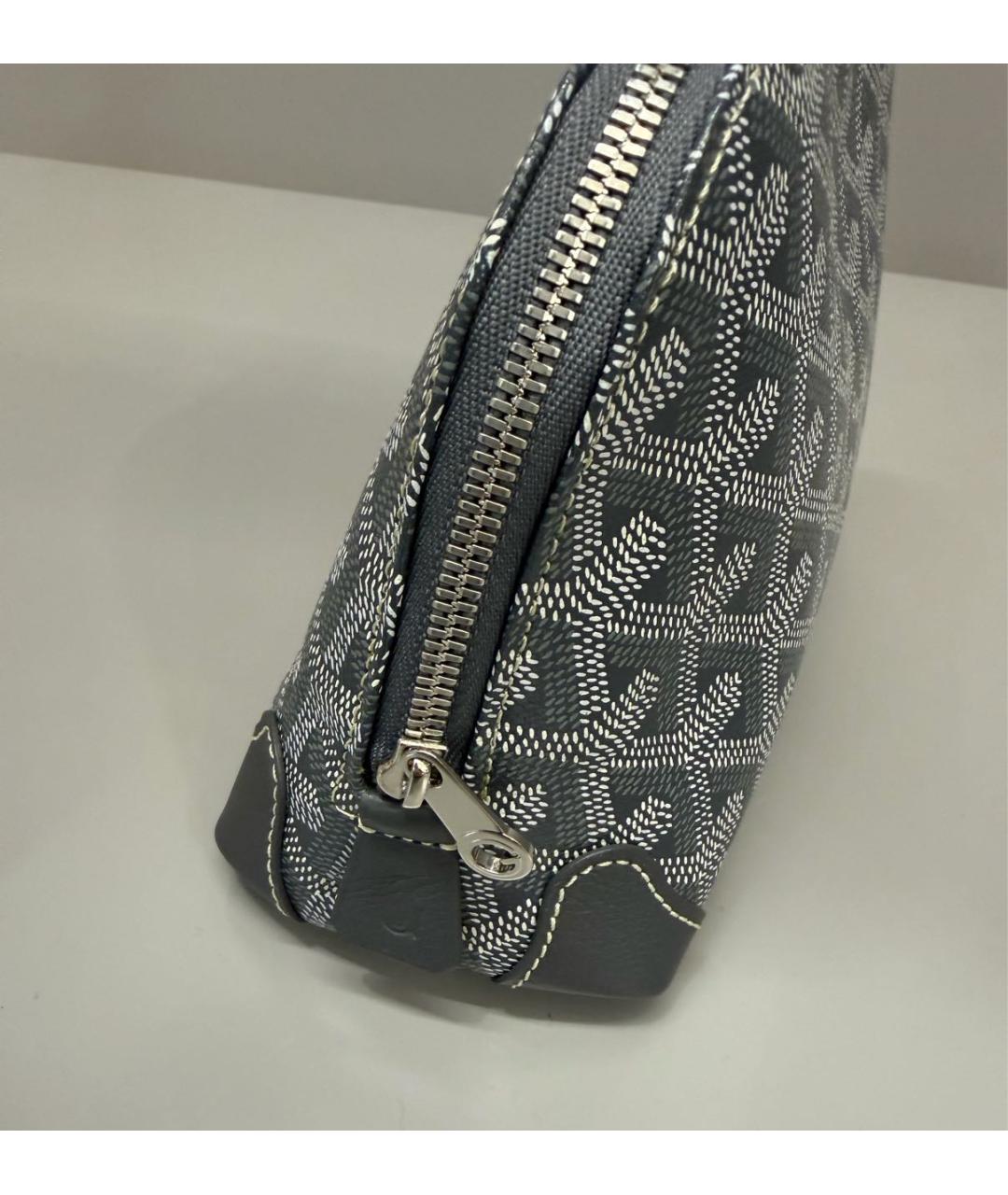 GOYARD Серая косметичка, фото 3