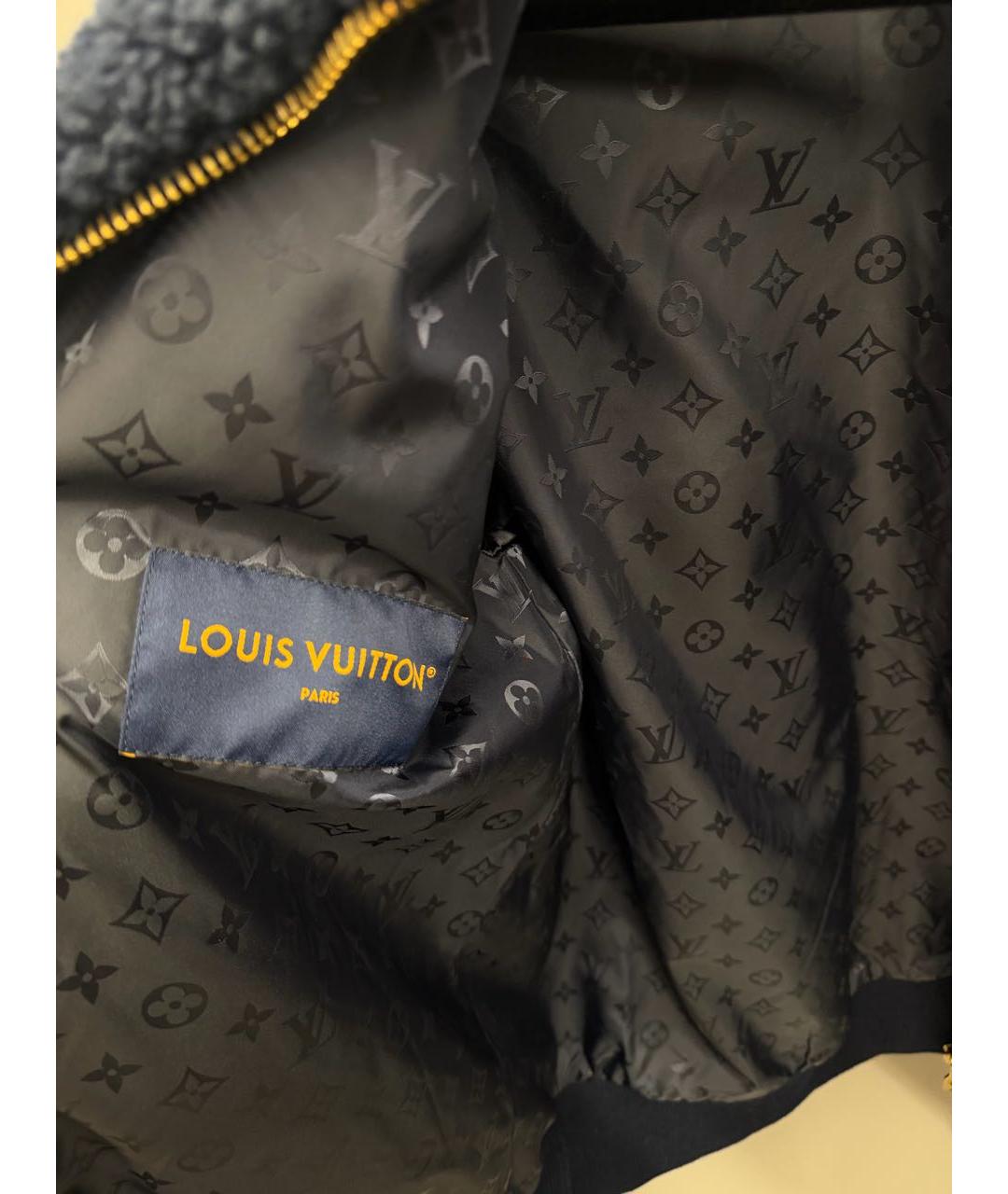 LOUIS VUITTON Темно-синяя куртка, фото 4