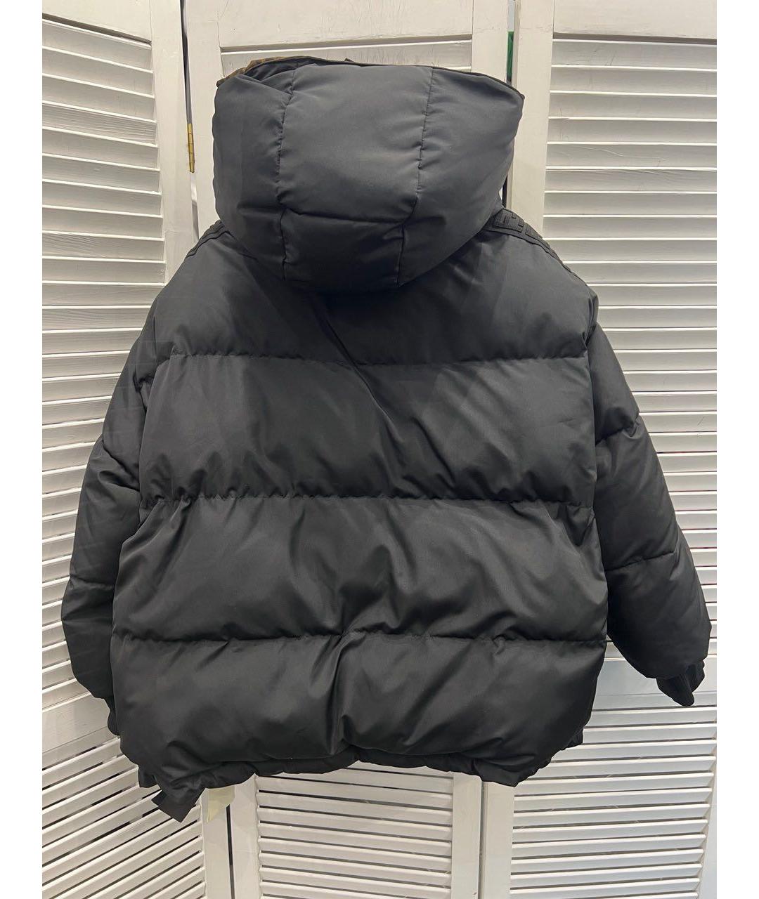 FENDI Черный пуховик, фото 5