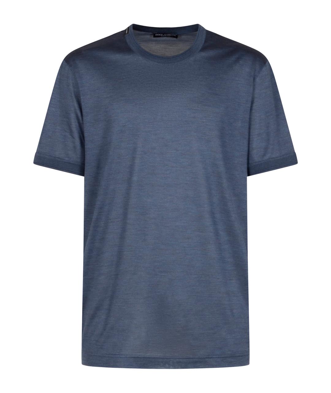 DOLCE&GABBANA Синяя футболка, фото 1