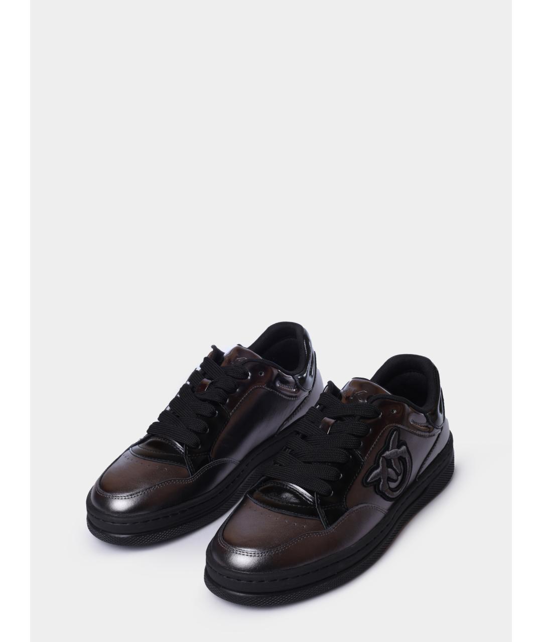 PINKO Черные кеды, фото 2