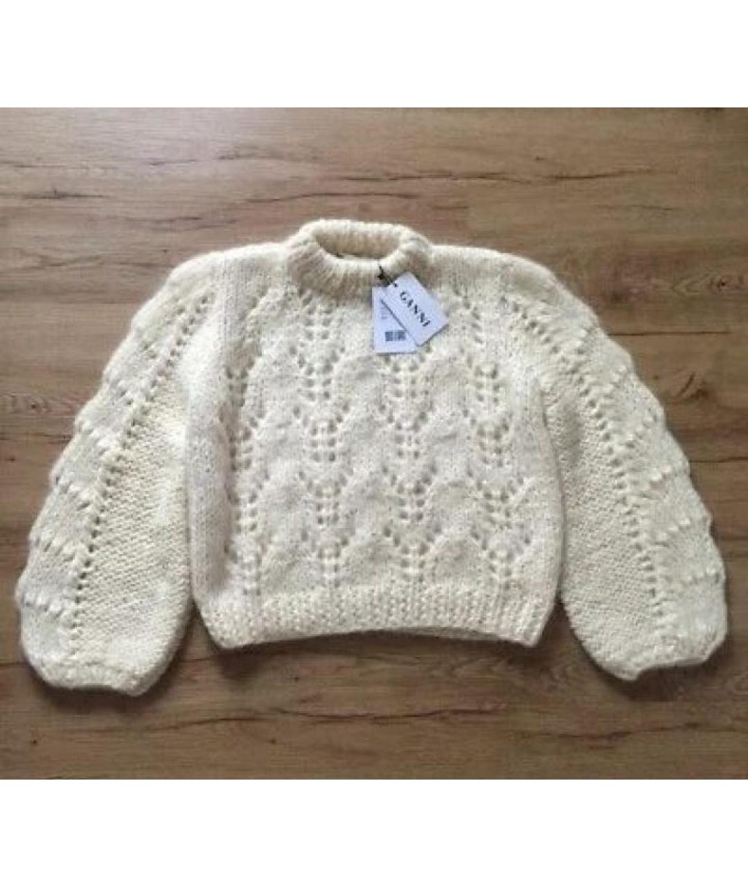 GANNI Шерстяной джемпер / свитер, фото 2