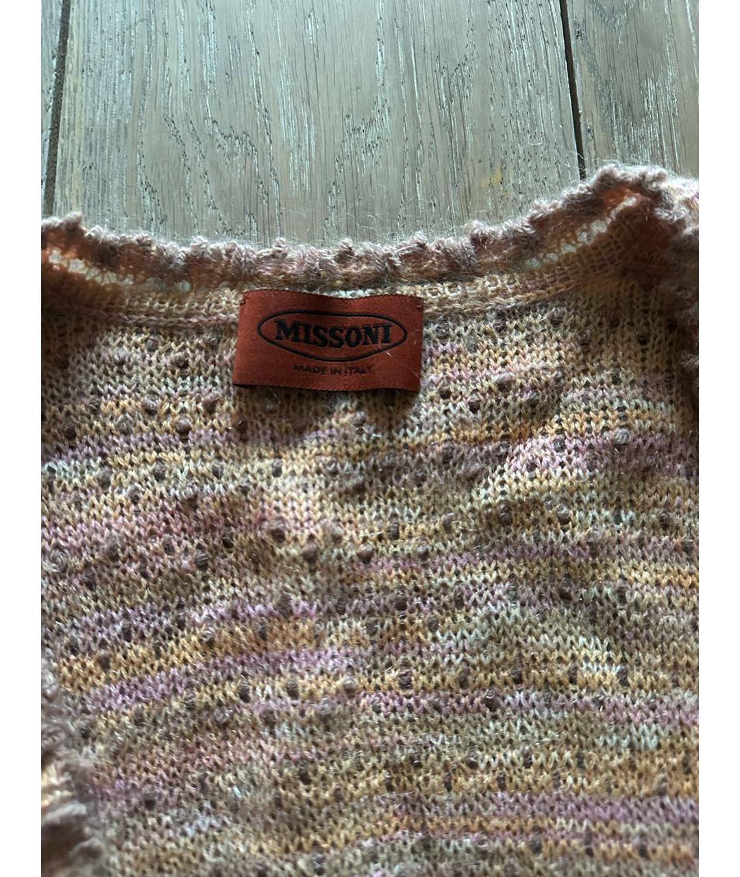 MISSONI Мульти шерстяной джемпер / свитер, фото 3