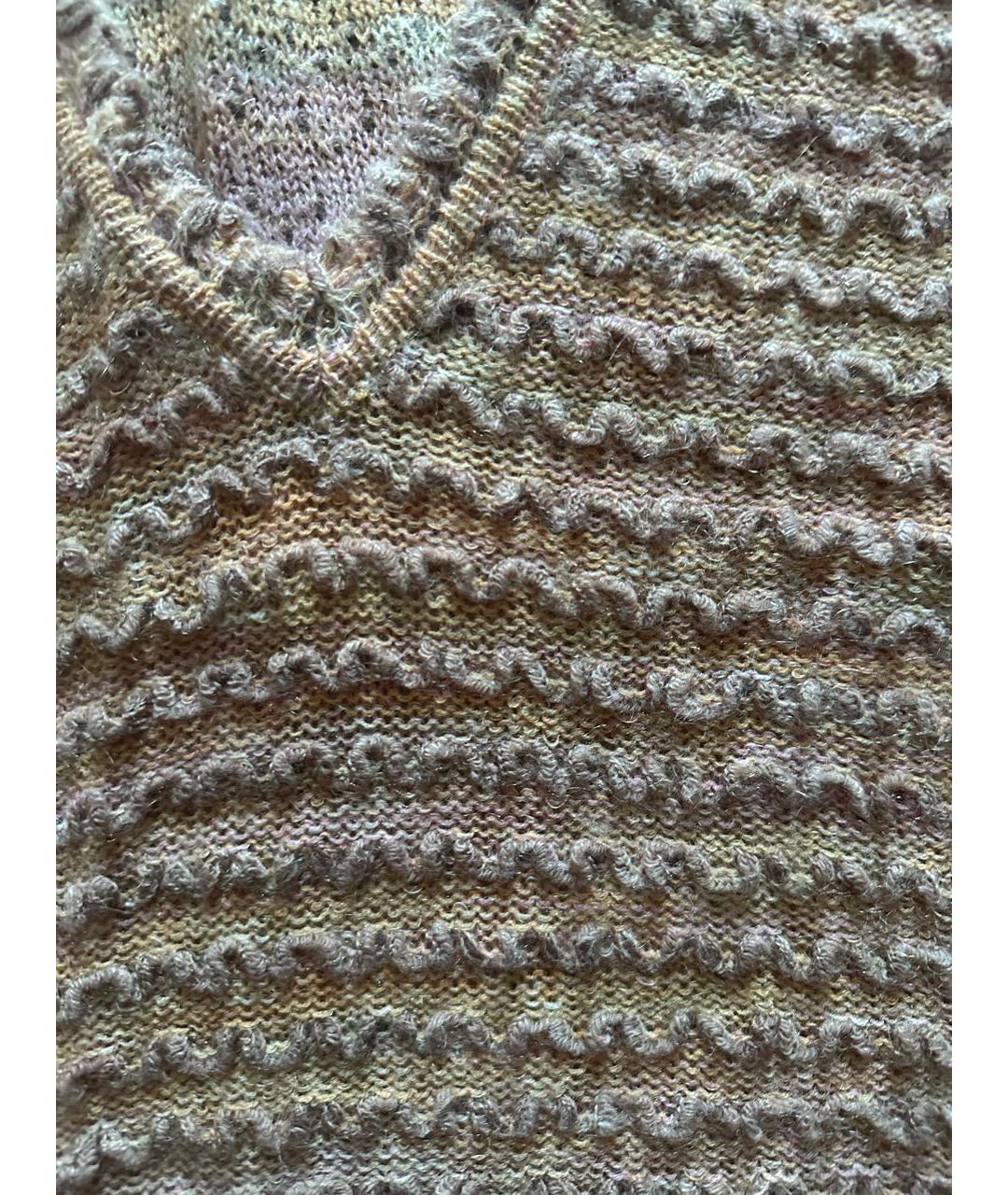 MISSONI Мульти шерстяной джемпер / свитер, фото 4