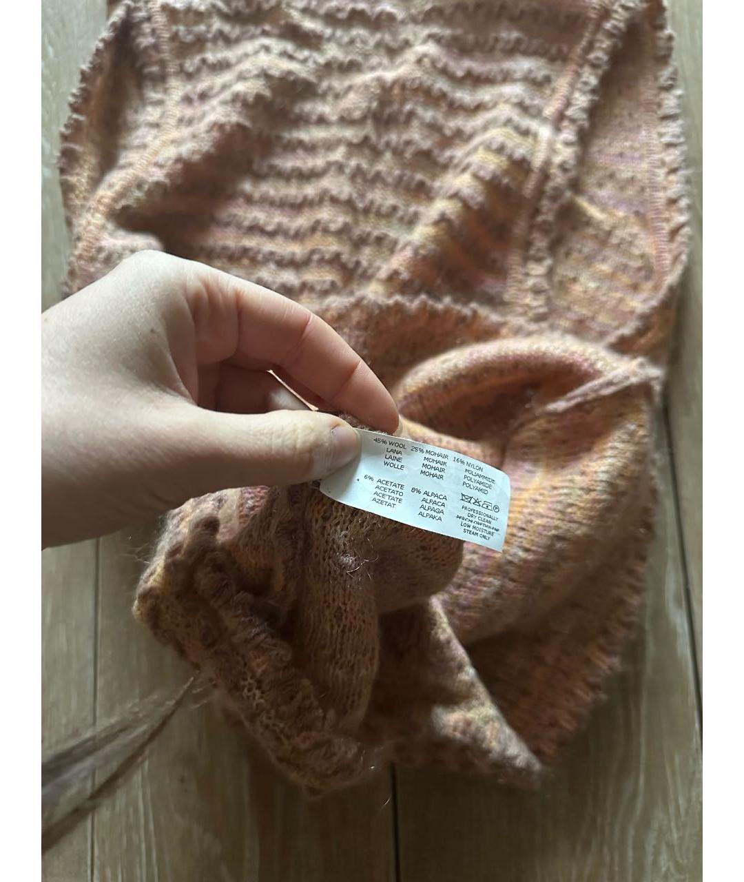 MISSONI Мульти шерстяной джемпер / свитер, фото 5