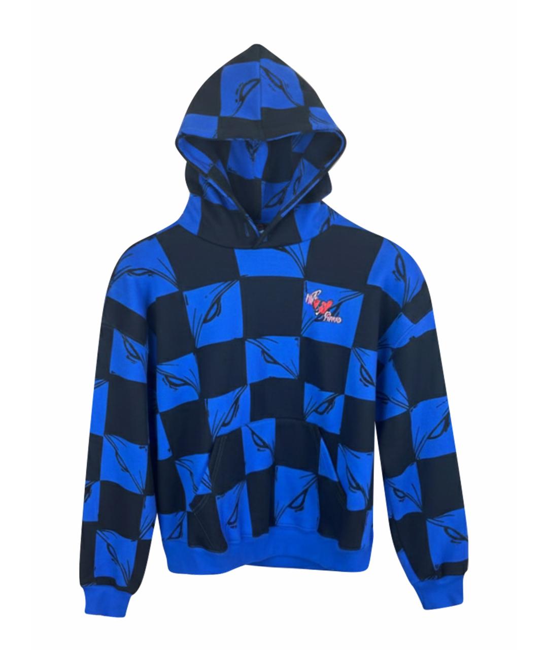 Anti Promo by Matty Boy Синий хлопковый спортивный костюм, фото 1