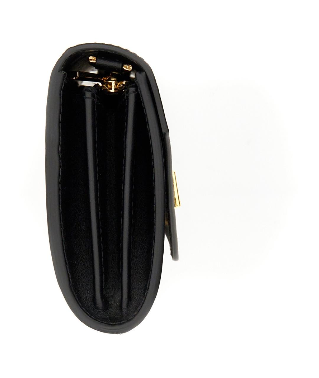 NO. 21 Черный кожаный кошелек, фото 5