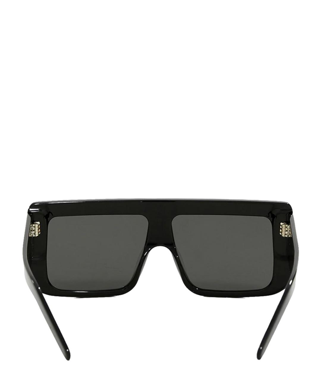 RICK OWENS Черные солнцезащитные очки, фото 2