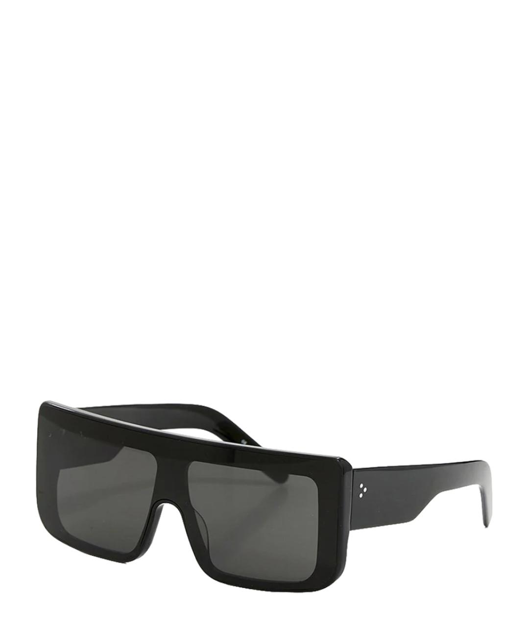 RICK OWENS Черные солнцезащитные очки, фото 3