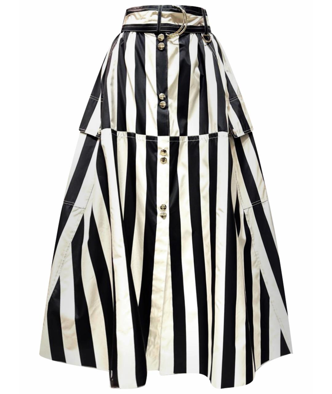 NINA RICCI Мульти шелковая юбка макси, фото 1