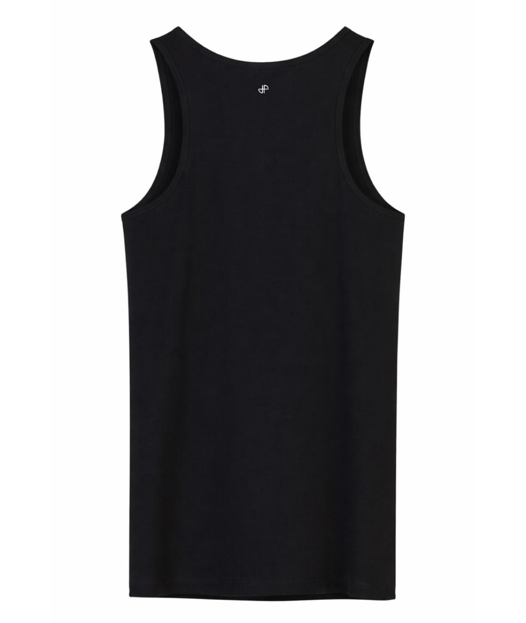 PATOU Черная хлопковая майка, фото 3