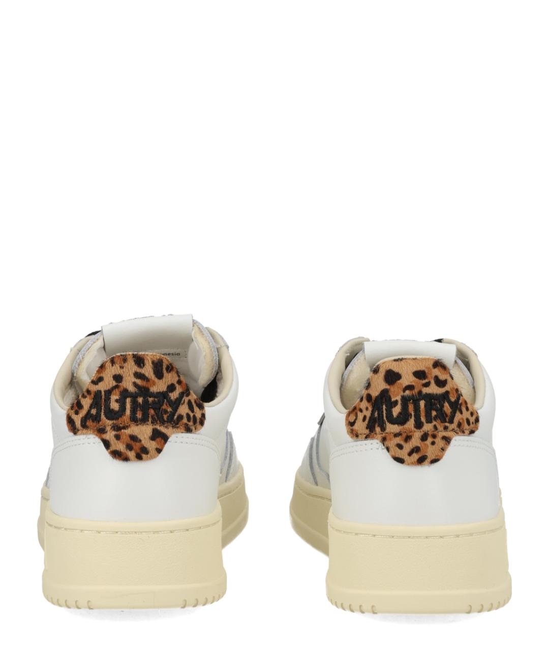 AUTRY Белые кожаные кеды, фото 3