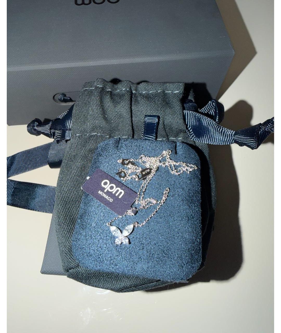 APM Monaco Серебряное серебряное колье, фото 2