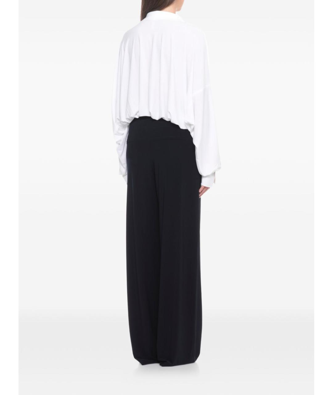 NORMA KAMALI Белое полиэстеровое боди, фото 2